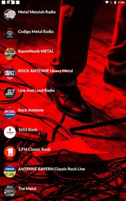 Metal And Rock Radios Live android App screenshot 3