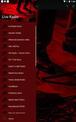 Metal And Rock Radios Live android App screenshot 5