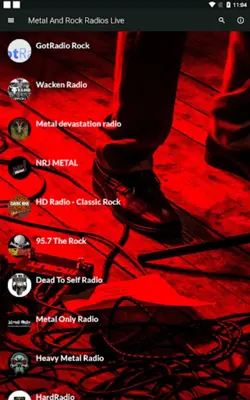 Metal And Rock Radios Live android App screenshot 6